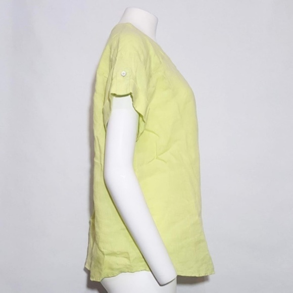 J.Jill Love Linen Button Blouse - Picture 4 of 7